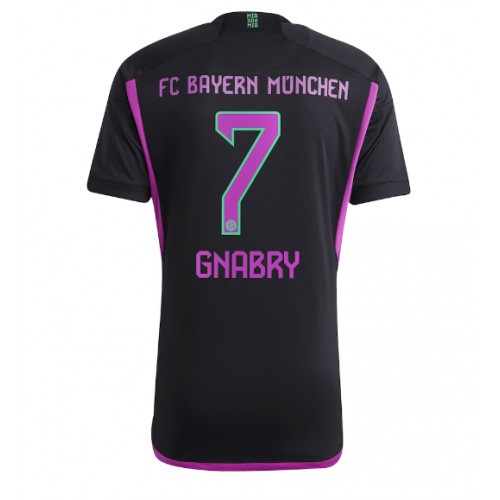 Dres Bayern Munich Serge Gnabry #7 Gostujuci 2023-24 Kratak Rukav